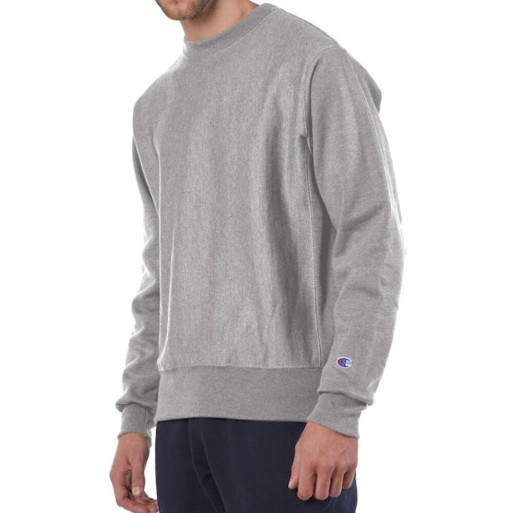NWT Champion Men's Reverse Crew Sweatshirt in Gray Size Medium